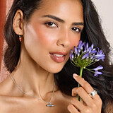Spirit T-Bar 925 Sterling Silver Chain Necklace - Choice of Colour