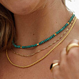 Outlet NU & MII Juliet Gold Plated Necklace