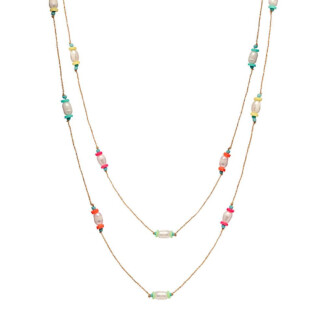 Neon Pearl Necklace - Choice of Colour