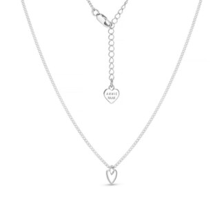 Weeny Heart Silver Necklace