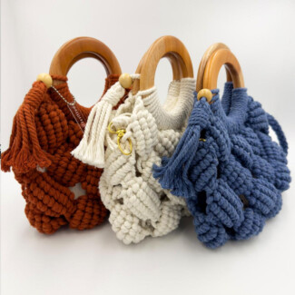 Mini Woven Bag - Choice of Colour