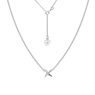 Kiss - Love You Silver Necklace