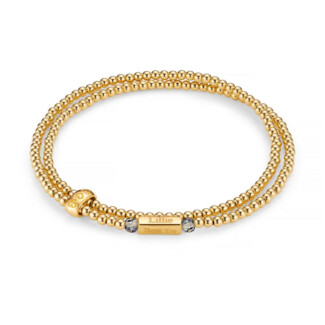 Phoebe Looped Personalised Gold-Filled Valentinite Bracelet