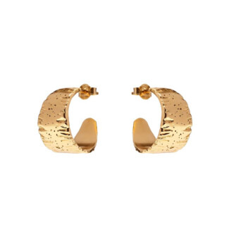 NU & MII Milano Gold Plated Earrings