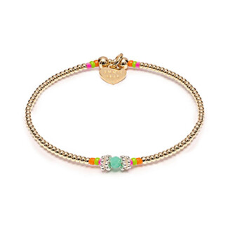 Boho Neon Gold Plated Bracelet
