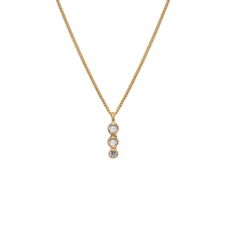 NU & MII Vida Gold Plated Necklace