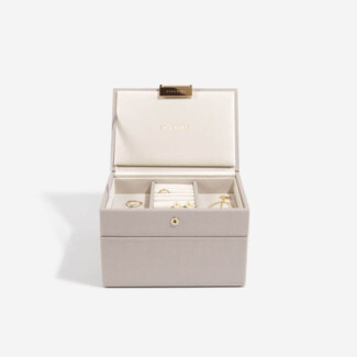 Stackers Taupe Mini Jewellery Box Set of 2