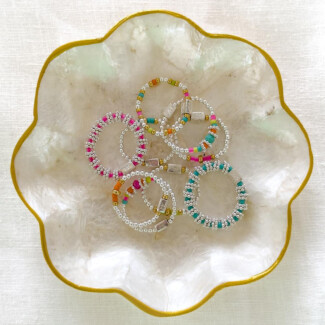 Fluted Shaped Trinket Dish