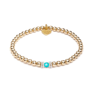 Seri Turquoise Gold Bracelet