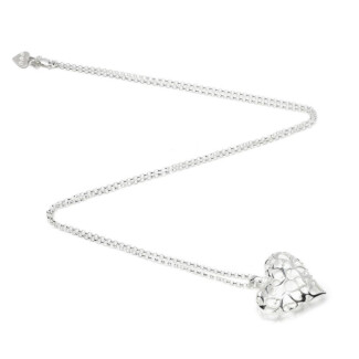 Gili Multi Heart Silver Necklace