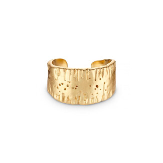 NU & MII Milano Gold Plated  Ring