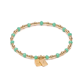 Seabloom Personalised Gold Plated Bracelet