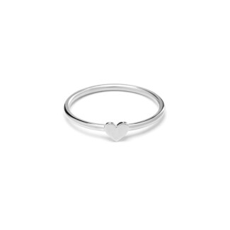 Outlet Teeny Weeny Heart Silver Ring