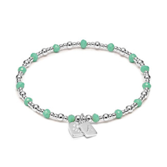 Seabloom Personalised Silver Bracelet