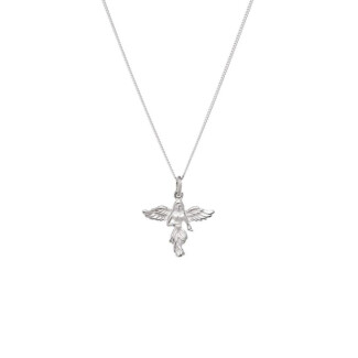 Itsy Bitsy My Guardian Angel Silver Necklace
