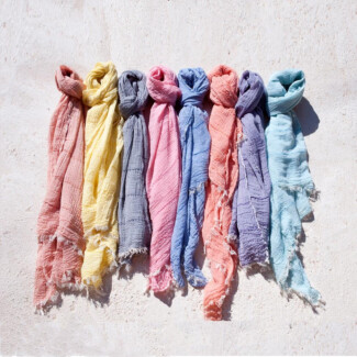 Helen Gauze Scarf - Choice of Colour