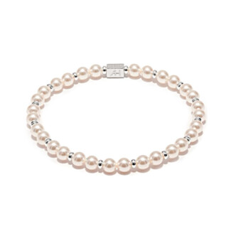 Wisdom Pearl Silver Bracelet