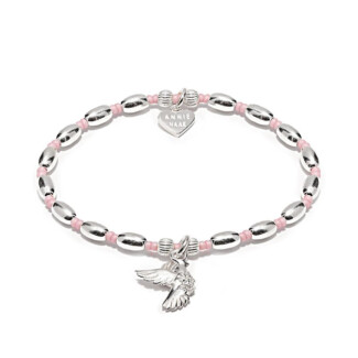 Lotti Pink Silver Bracelet - Love Dove