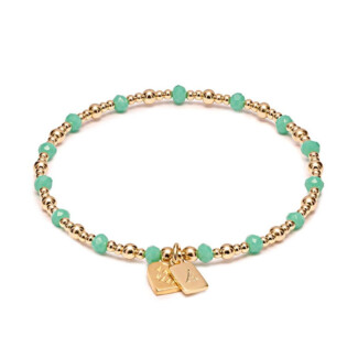 Seabloom Personalised Gold Plated Bracelet