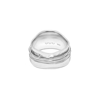 Saturn Spinner 925 Sterling Silver Ring