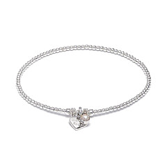 Zodiac Sterling Silver Charm Bracelet - Semi Precious Birthstone