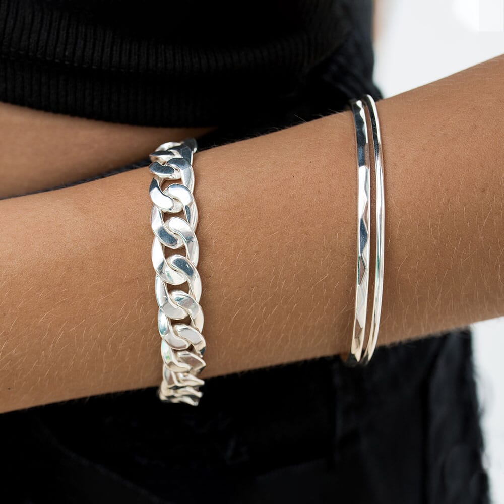 NU & MII Rita Silver Bracelet