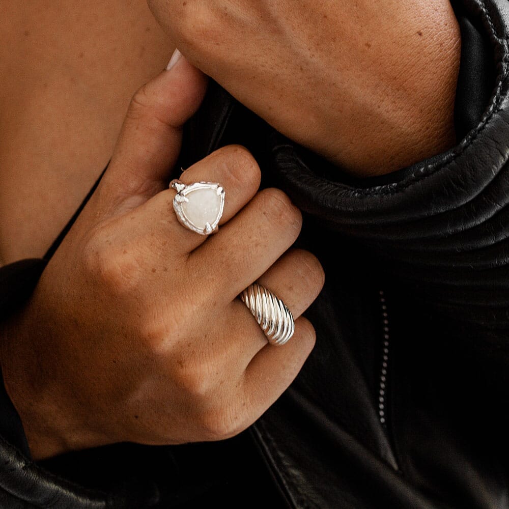 NU & MII Piece of Magic Silver Ring