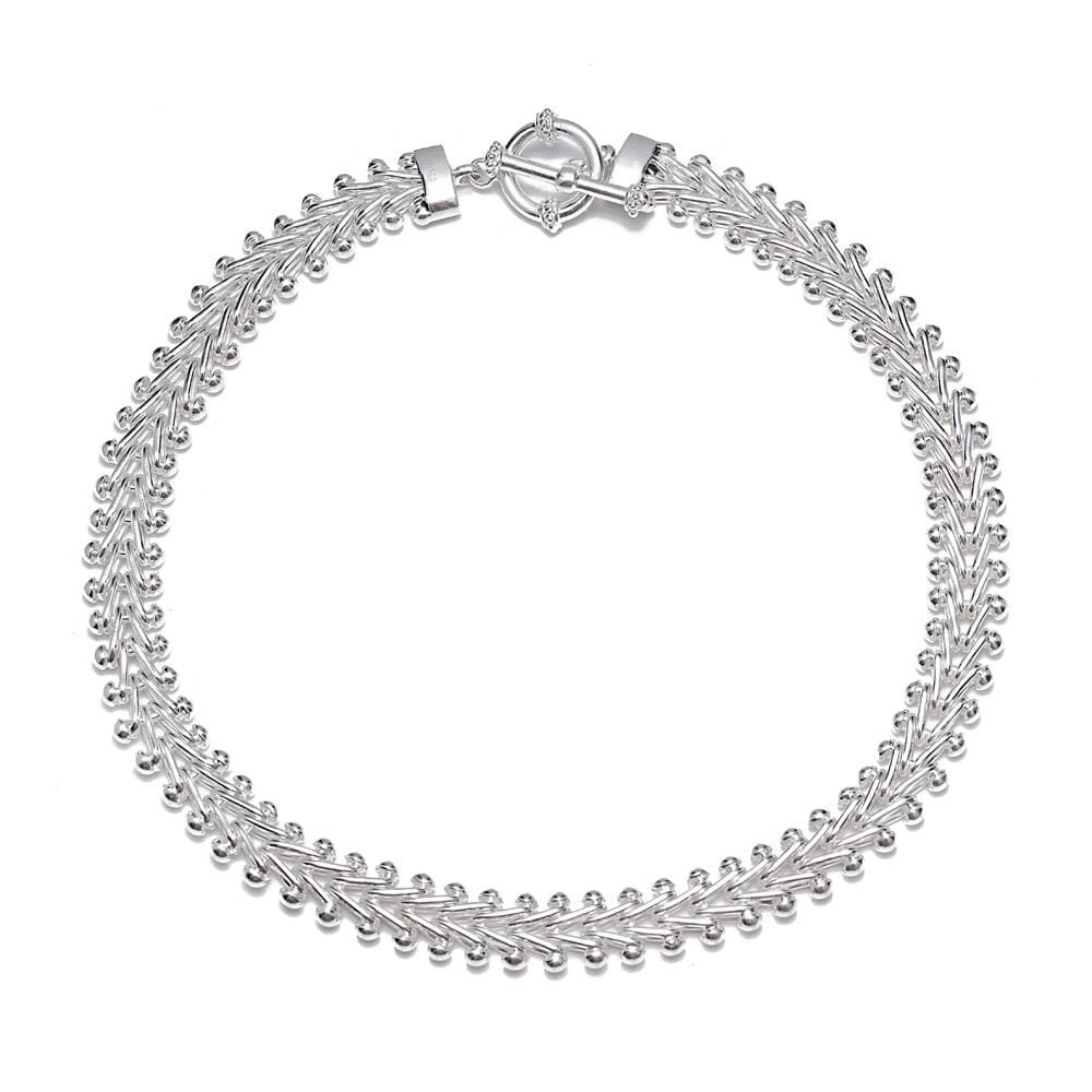Outlet Margot Silver Chain Necklace