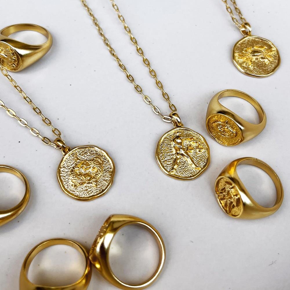 NU & MII Zodiac Gold Necklace