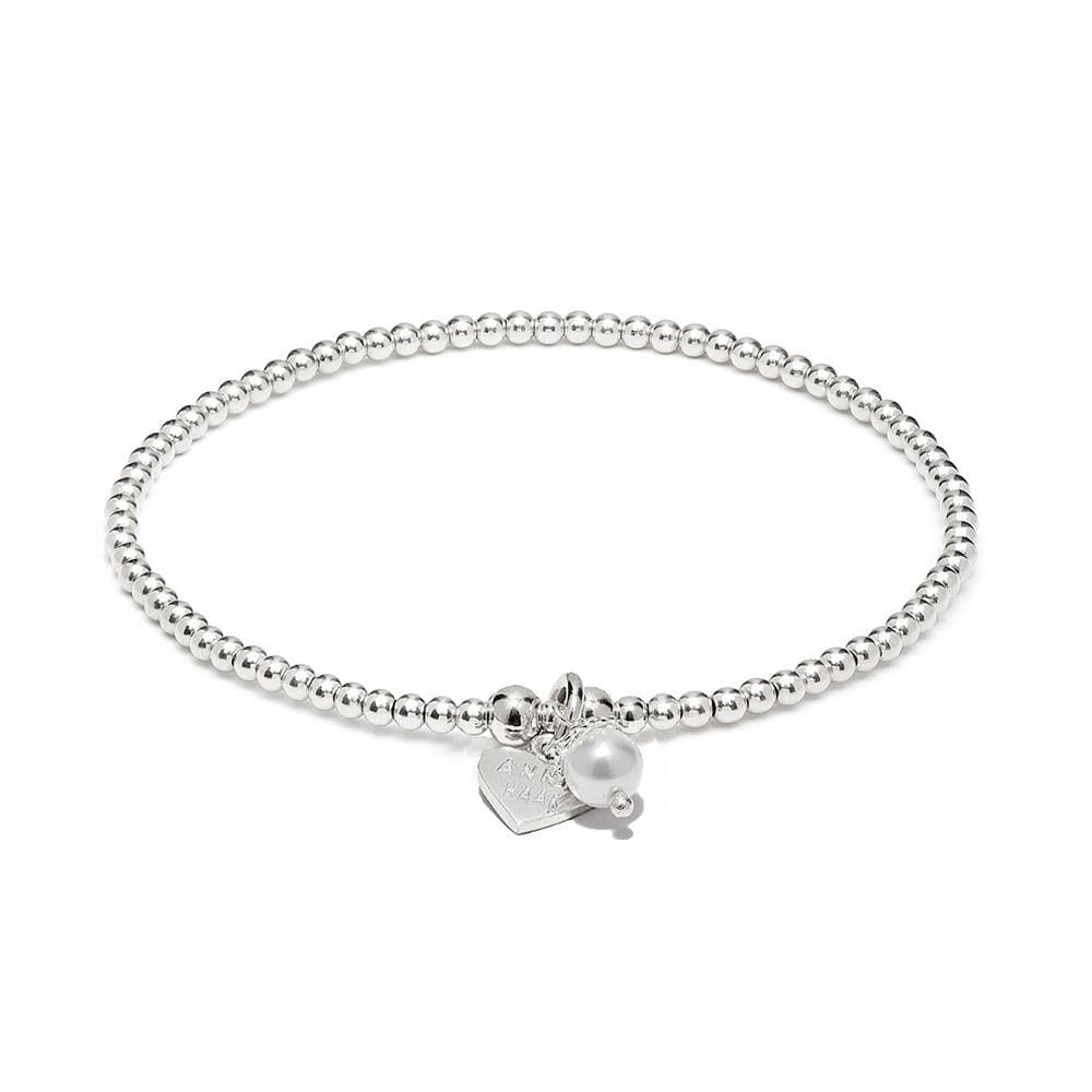 Precious Pearl Silver Bracelet Stack