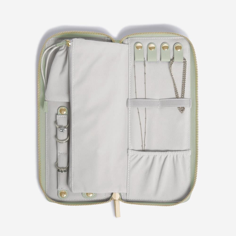 Stackers Sage Green Jewellery Roll