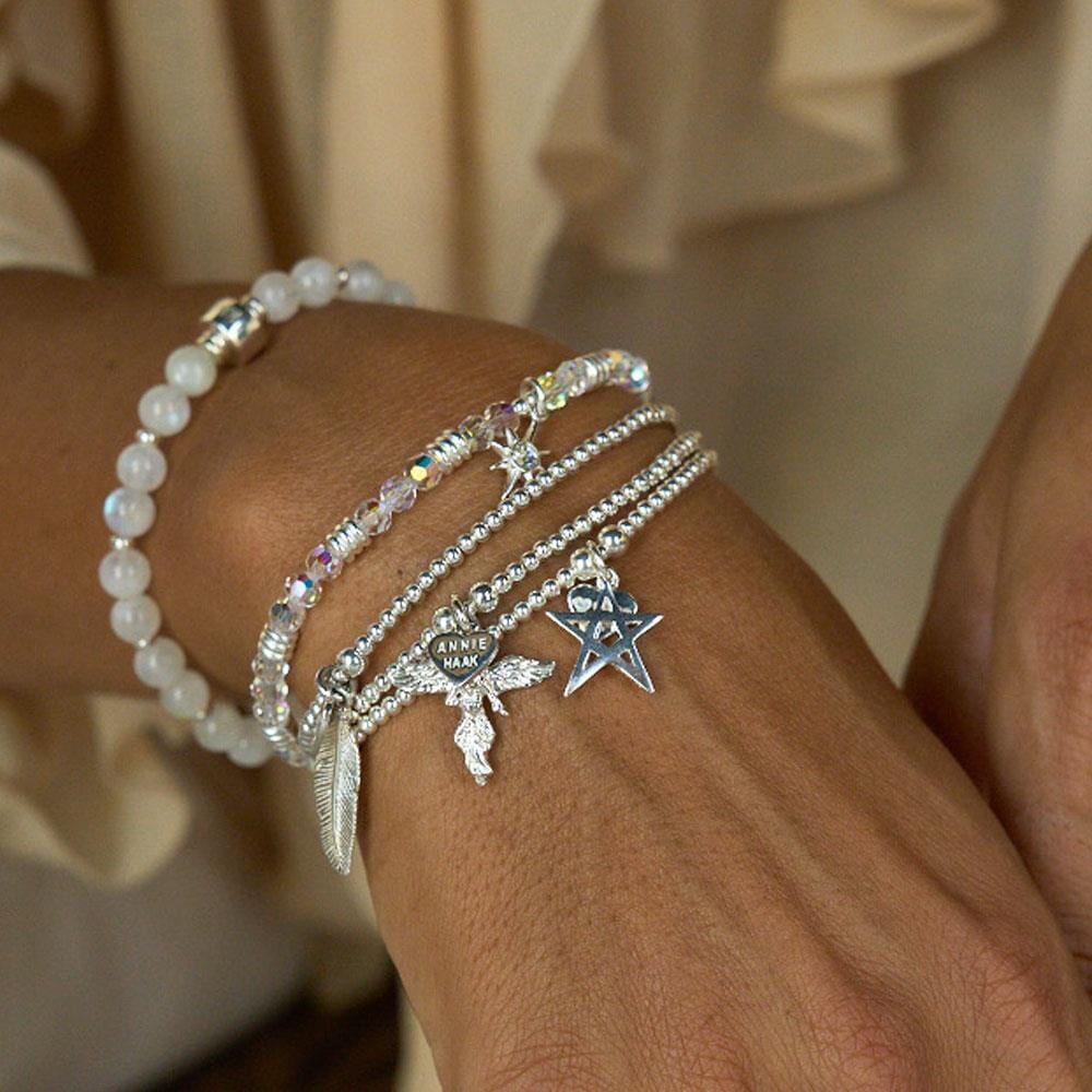 Atria Silver Bracelet Stack