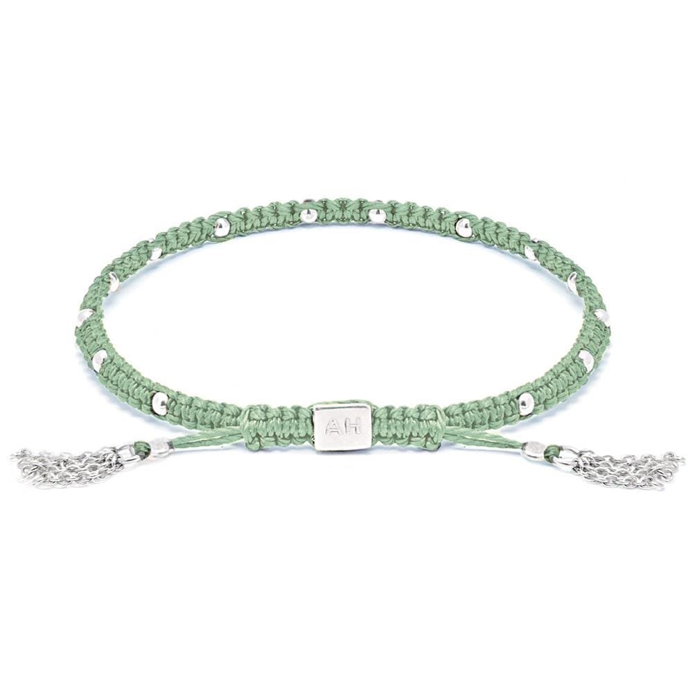 Amigo Silver Bracelet - Choice of Colour
