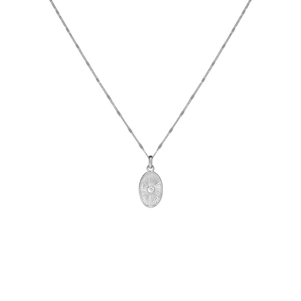 NU & MII Bright Pendant Silver Necklace