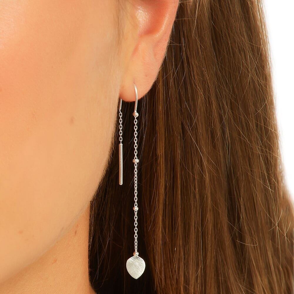 Outlet Empress Silver Earrings
