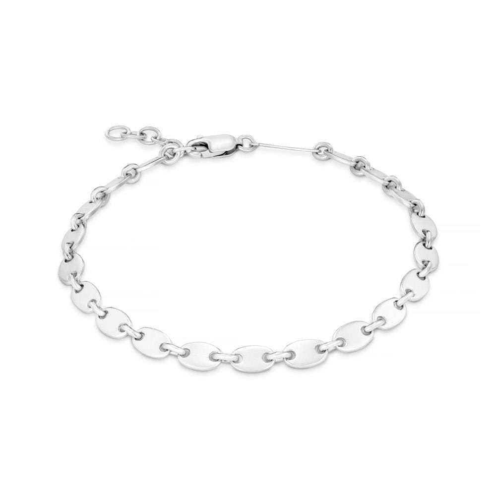 Liv Bentley Selene Silver Bracelet Stack