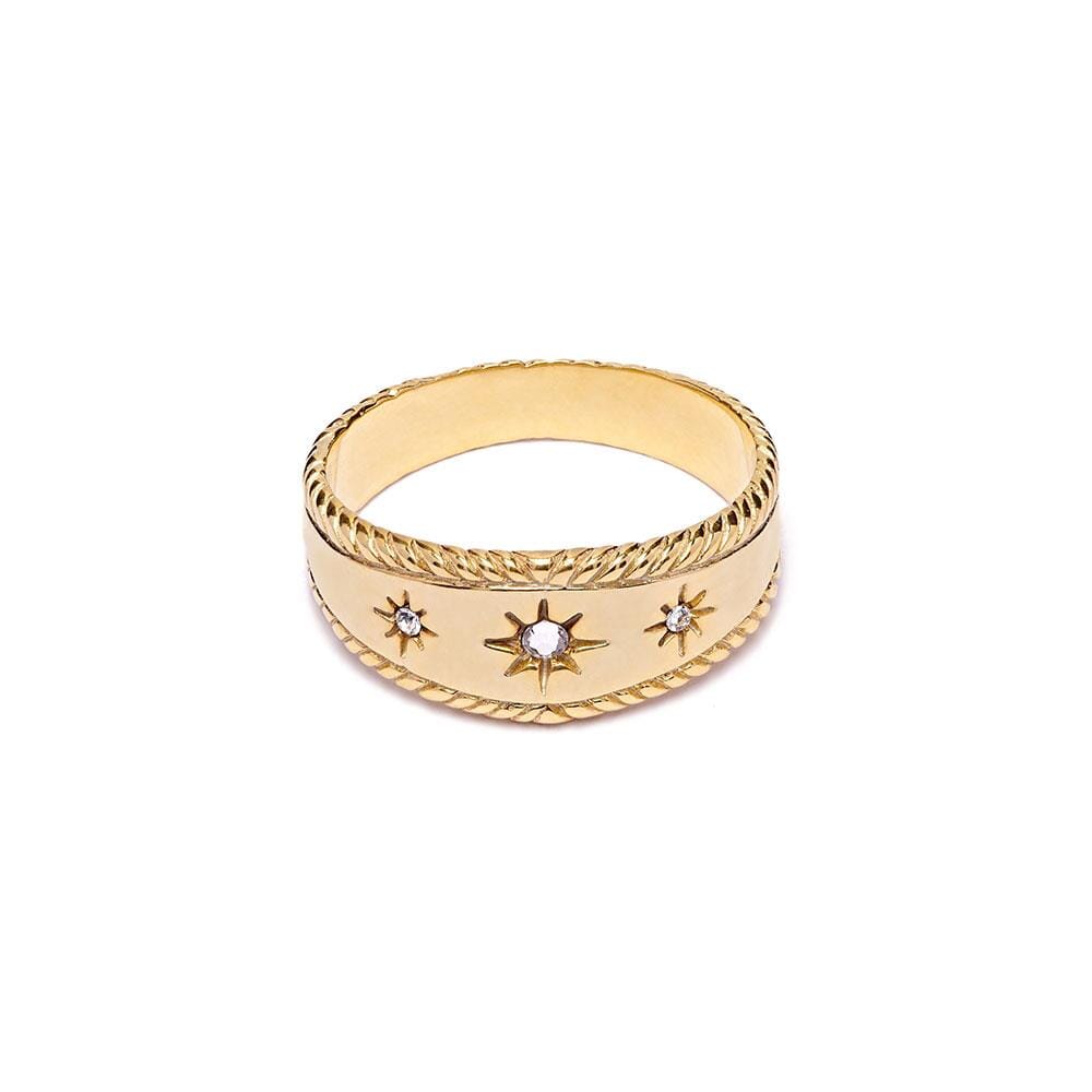 Vintage gold plated deals rings