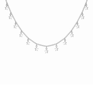 Galaxy Star Silver Necklace