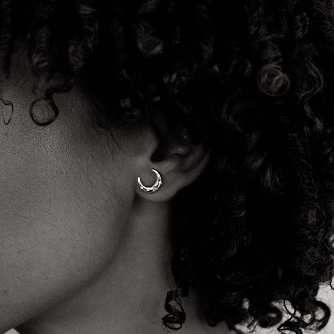 Outlet NU & MII Kamar Silver Earrings