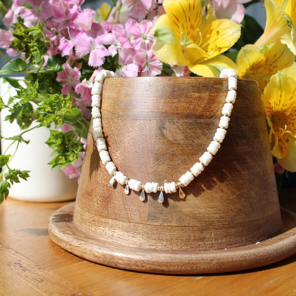 Naturelle Silver and Gold Plated Necklace