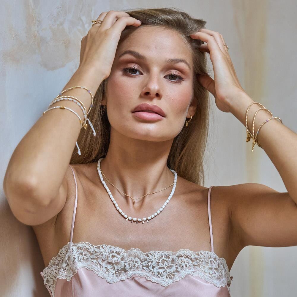 Naturelle Silver and Gold Plated Necklace