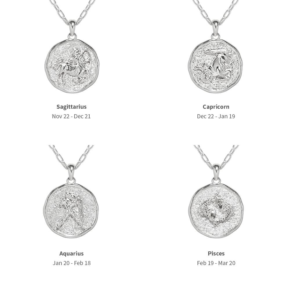 NU & MII Zodiac Silver Necklace