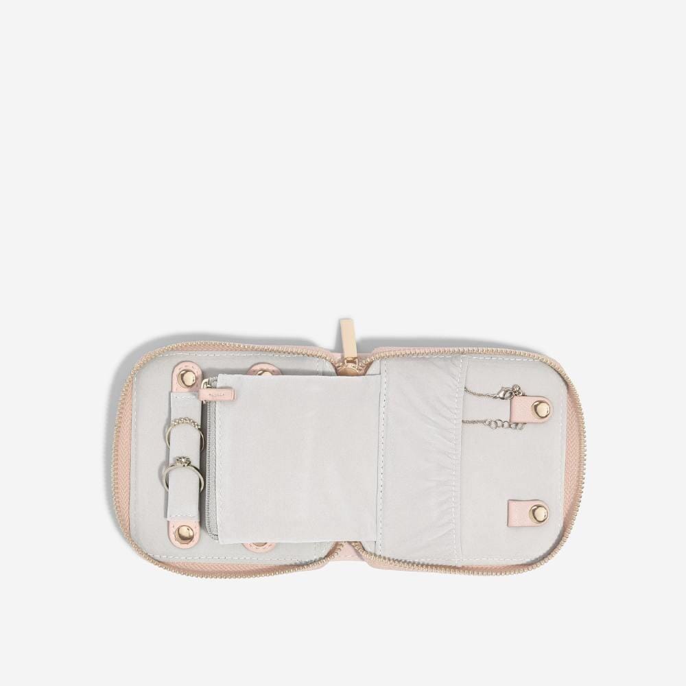 Stackers Compact Jewellery Roll – Blush Pink