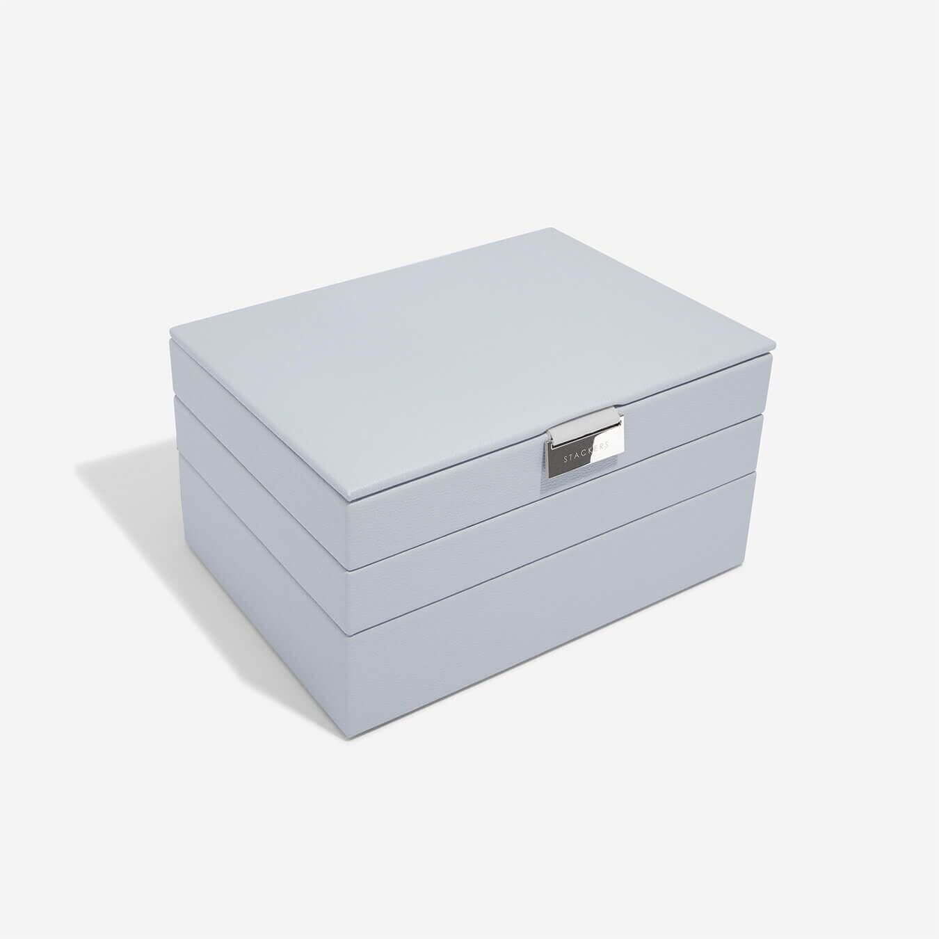 Stackers Lavender Classic Set of 3 Jewellery Box