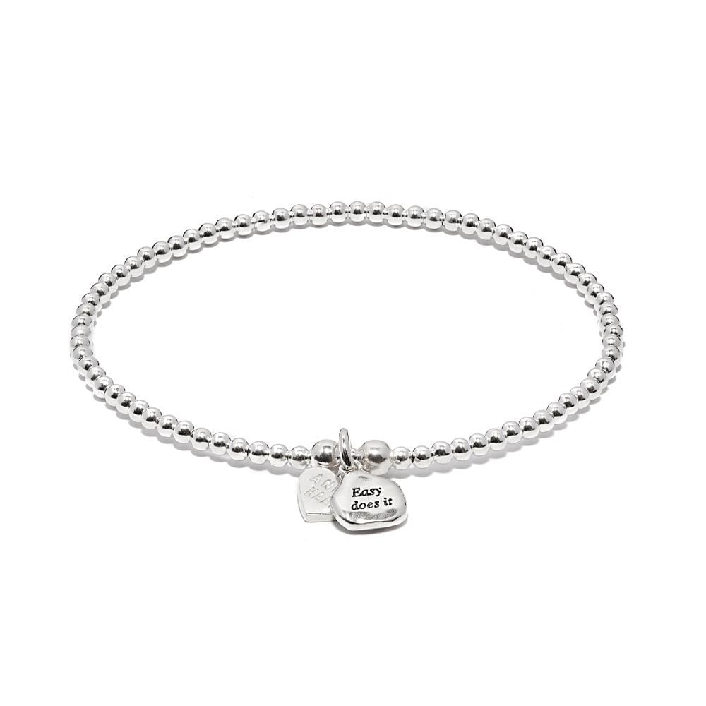 Santeenie Silver Charm Bracelet - Choice of Affirmation