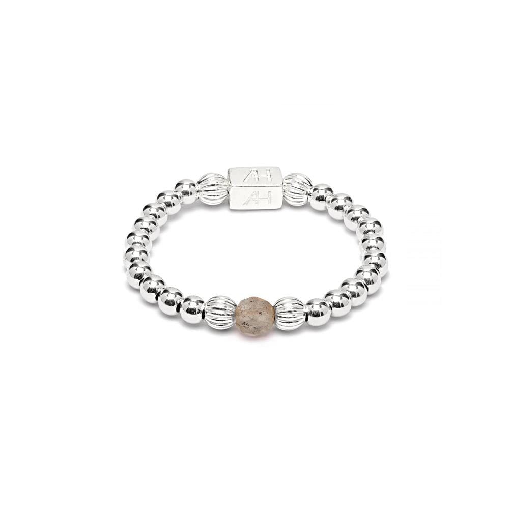 Aster Trio Silver Ring Stack