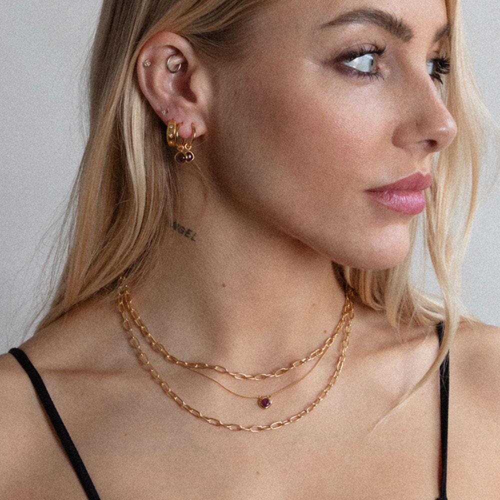 NU & MII Rosa Gold Necklace