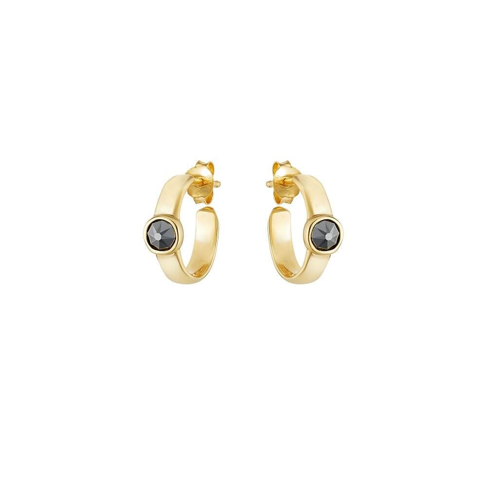 Outlet Cosmic Gold Hoop Earrings