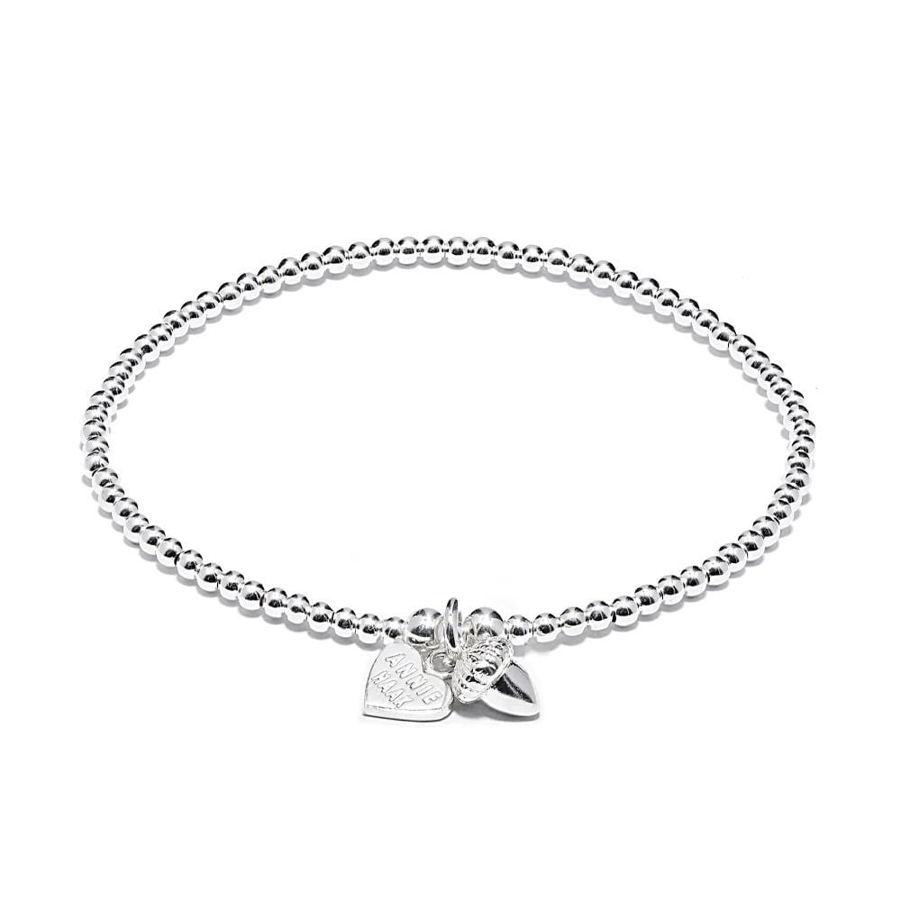 Santeenie Silver Charm Bracelet - Acorn