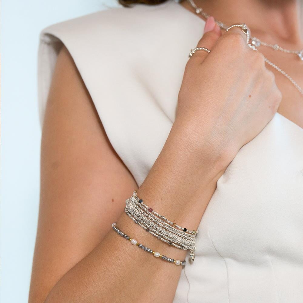 Winter Mirage Silver Bracelet